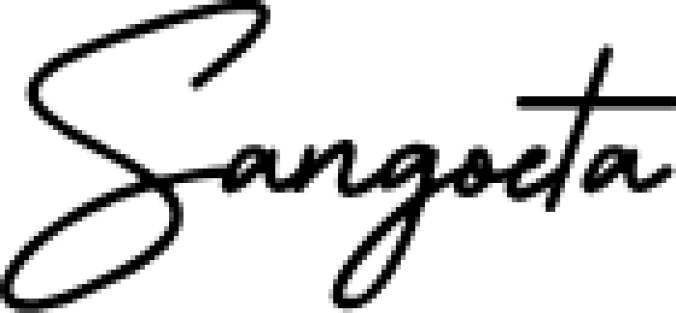 Sangoeta Font Preview