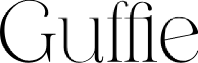 Guffie Font Preview