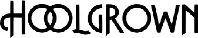 Hoolgrow Font Preview