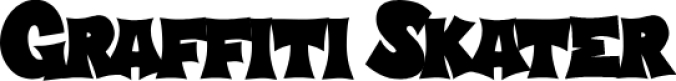 Graffiti Skater - Versi Font Preview