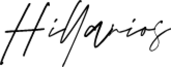 Hillarios Font Preview