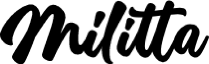 Militta Font Preview