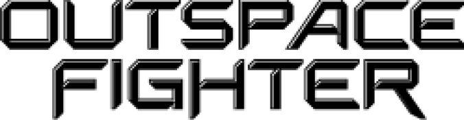 Outspace Fighter Font Preview