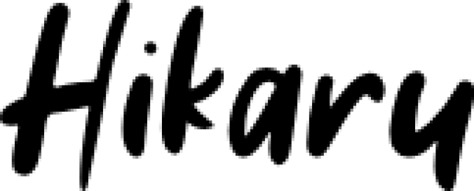 Hikaru Font Preview