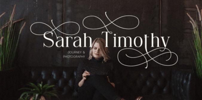 Blissful Beauty Font Preview