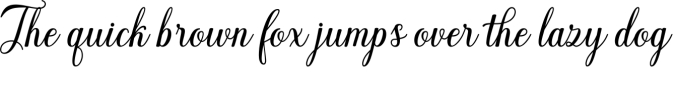 Kathyna Script Font Preview