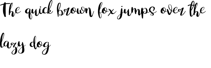 White Nights Font Preview