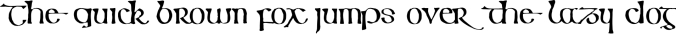 799 Insular Family Font Preview