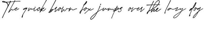 Westbury Signature Font Preview