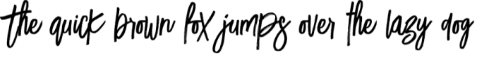 Lucky Fashion Font Preview