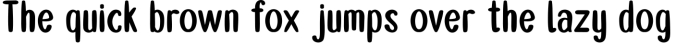 Double Smoothie Font Preview