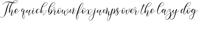 Gresya Script Font Preview
