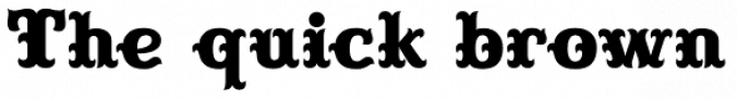 Buckhorn Font Preview