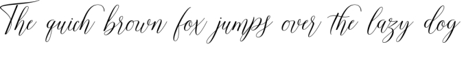 Shirelda Script Font Preview