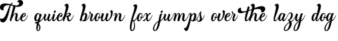 Martine Script Font Preview