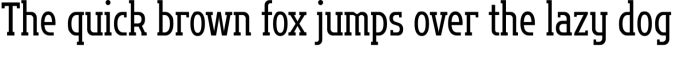 Flatory Slab Condensed Font Preview