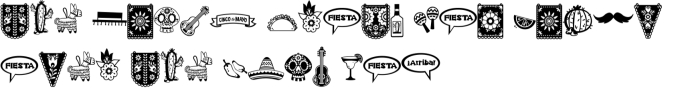 Fiesta Ole Font Preview