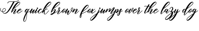 Halley Script Font Preview