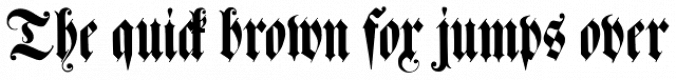 Karolinus Fraktur Font Preview