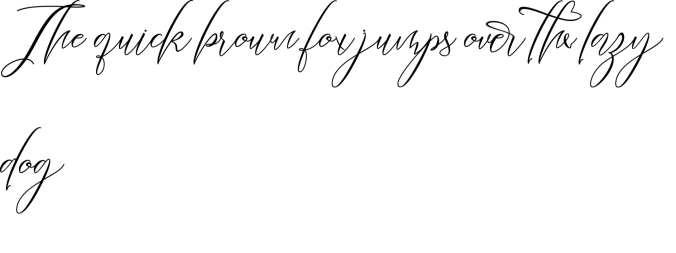 Heartkything Script Font Preview