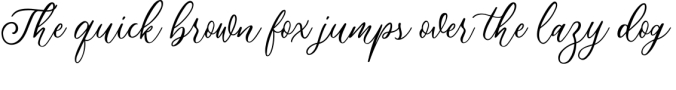 Athalia Script Font Preview