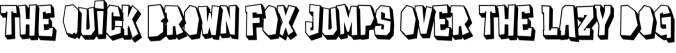Rockidz 3D Font Preview