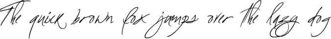 Fascinating Signature Font Preview