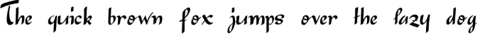 Japanese Tourist Font Preview