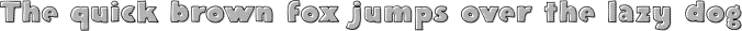 Deco Hatched Font Preview