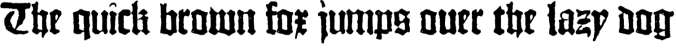 1462 Bamberg Font Preview