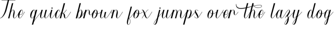 Wunderlust Font Preview
