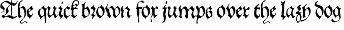 1543 German Deluxe Family Font Preview