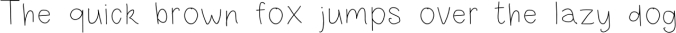 Evergreen Font Preview