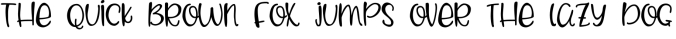 Zucchini Bread Font Preview