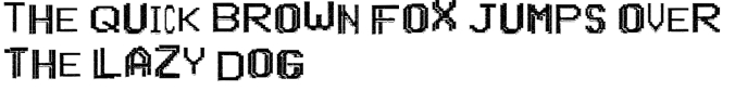 VHS Glitch 2 Font Preview