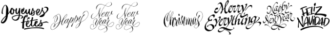 Xmas Wishes Font Preview