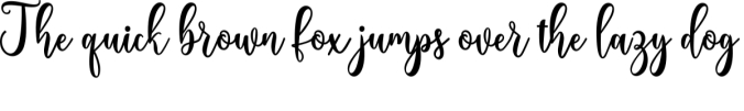 Beverly Script Font Preview