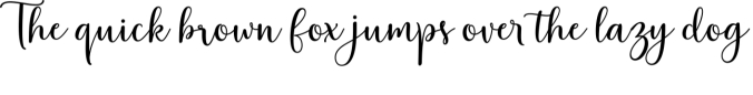 Gloriya Font Preview