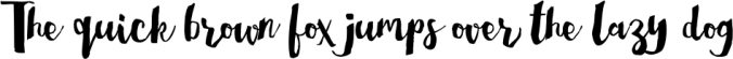 Lussira Brushscript Font Preview