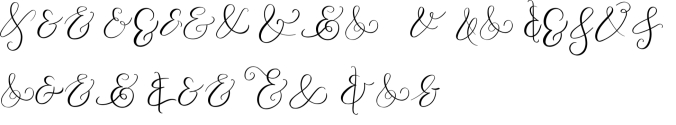 Ampersand | 48 Different Styles Font Preview