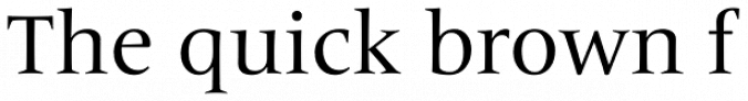 Frutiger Serif Font Preview