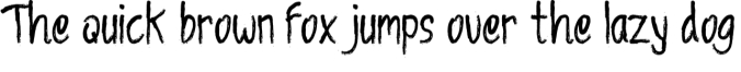Anya Thorns Font Preview
