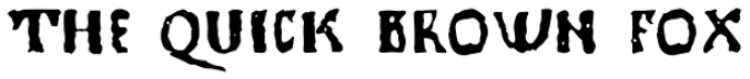 1350 Primitive Russian Font Preview