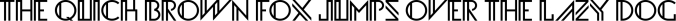 Infinity Font Preview
