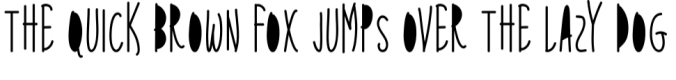 Bookie Latter Font Preview