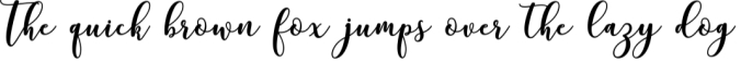 Mottona Bold Script Font Preview