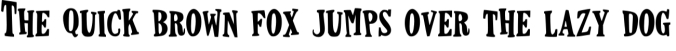 Black and White Font Preview
