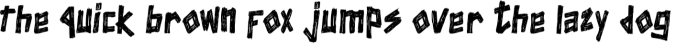 Borude Font Preview
