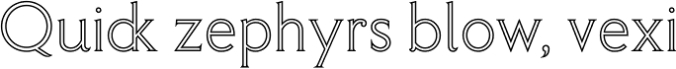Daphnis Font Preview