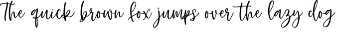 Winter Violet Font Preview